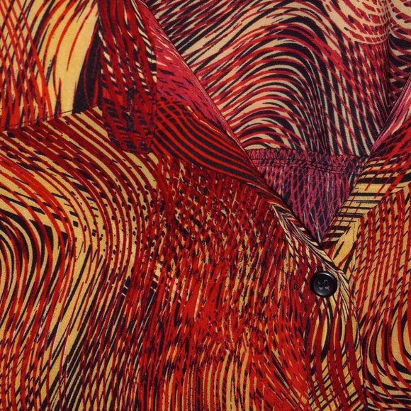 Woman's Blouse by Catherines size 18/20 1X button up comfort - Picture 4 of 5